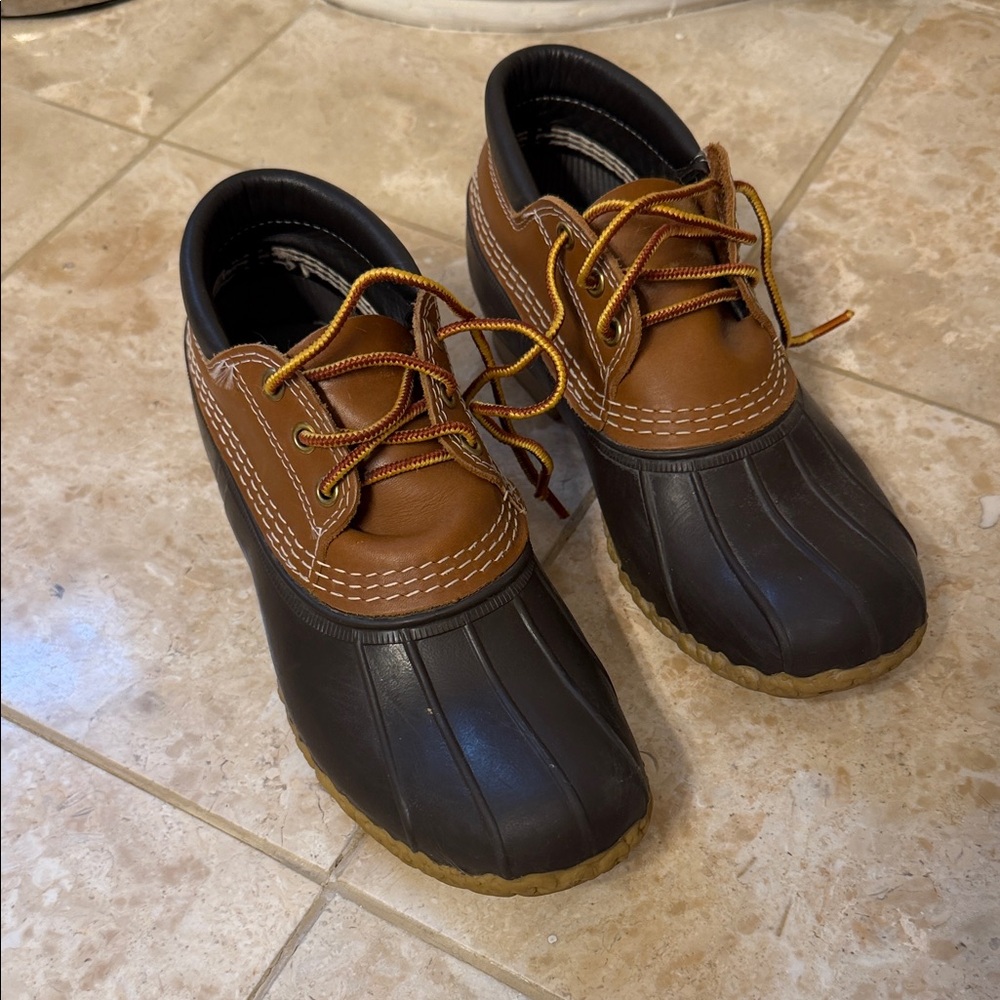 L.L. Bean Brown Women's Duck Boots bean boots